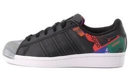Кроссовки Adidas Originals Superstar Shoes 'Core Black Purple Green' gx2716