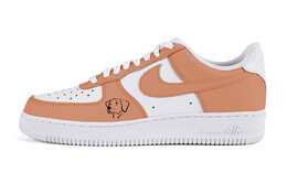 Кроссовки Nike Air Force 1 Skateboarding Shoes Men Low-top Orange, цвет Orange cw2288-111(team5-男款生肖戌狗) | orange