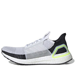 Кроссовки ultraboost 19 'white yellow' Adidas, мультиколор ef1344 | ftwwht/greone/grethr