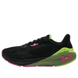 Кроссовки hovr machina 3 'black lime pink' Under Armour, черный 3025650-005 | black/lime surge/rebel pink