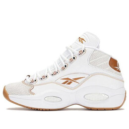 Кроссовки question midv 'white brown' Reebok, белый 100033893 | white/brown