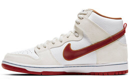 Кроссовки Nike Sb Dunk High Sail Bright Crimson cv9499-100