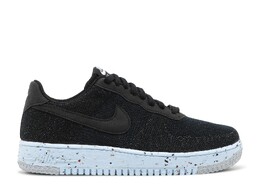 Кроссовки Nike Air Force 1 Crater Flyknit 'Black Chambray Blue', черный dc4831 001 | black