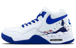 Баскетбольные кроссовки Flight Legacy Vintage для мужчин, среднего размера, синие Nike bq4212-103(team40-男款侠客s-box)