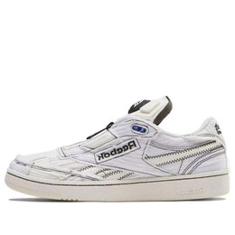 Кроссовки market x club c 85 pump 'chalk black' Reebok, белый 100069832 | white/chalk/core black