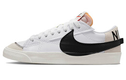 Кроссовки Nike Blazer Low 77 Jumbo белые черные с парусом dn2158-101