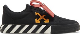 Кроссовки Off-White Vulc Sneaker 'Black Orange', черный omia085s23fab001 1020 | black