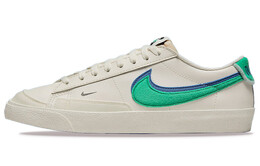 Кроссовки Nike Blazer Low 72 Double Swoosh Sail, белый/бирюзовый do9777-001