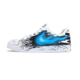 Кроссовки Nike Court Royale Skateboard Shoes Unisex Low-Top Black White bq4222-103(teamg-男女款毒液3.0）
