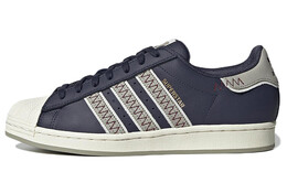 Кроссовки Adidas Superstar Dark Blue Light Gray gx2166