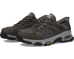 Кроссовки Skechers Skech-Air Envoy Emissary Hands Free Slip-Ins, цвет Gray/Brown 9913406 | gray/brown