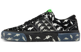 Кроссовки Kappa Skateboard Shoes Unisex Low-Top Black White Green k0by5cs03-990b