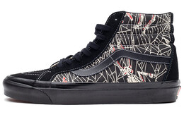 Кроссовки Vans SK8 Hi 38 DX Anaheim Factory OG-Black Spider Web vn0a38gf1jj