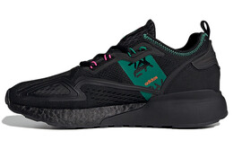 Кроссовки Adidas Originals Zx 2K Boost 'Black Green Grey' gx2719
