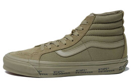 Кроссовки Vans Vault Sk8-Hi OG LX WTAPS Olive Drab vn0a4bvbcx6