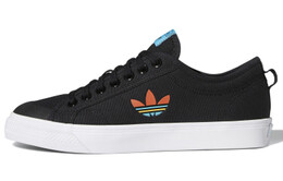 Кроссовки Adidas Nizza Trefoil Core, черный/мульти fw4540