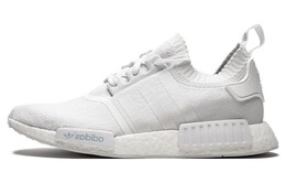 Кроссовки Adidas Nmd R1 Primeknit Triple White ba8630