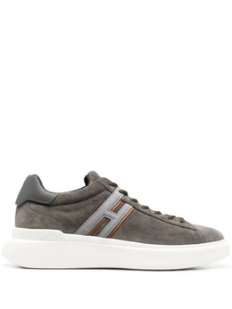 Кроссовки Hogan With Logo Patch, темно-зеленый hxm5800dv422x5 | зеленый