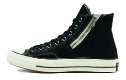 Кеды Chuck 70 Converse Side Zip High 'Black Egret' 166721c