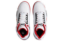 Кроссовки Nike Flight Legacy Vintage Basketball Shoes Men High-top Red/white, красный bq4212-100(team10-幸运锦鲤) | red