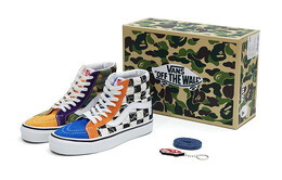 Кроссовки Vans Bape X Sk8-Hi 36 Dx 'Multi Camo' vn0a38gf7bm