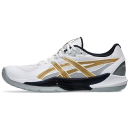 Кроссовки Asics GEL-POWERBREAK Training Shoes Men Low-top White/gold, белый/золотой 1071a101-101 | white/gold
