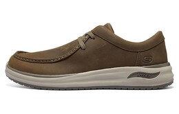 Кроссовки Skechers Lifestyle Shoes Men Low-top Brown, коричневый 204795-dsrt | brown