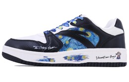 Кроссовки Anta Skateboarding Shoes Men Low-top White/Black, белый/черный 912348068-2(team168-油画) | white/black