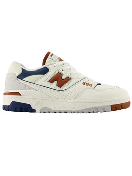 Кроссовки 550 New Balance, белый bb550esg | avorio/blu/bordeaux