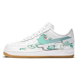 Кроссовки Nike Air Force 1 Skateboard Shoes Men Low-Top White Blue dj2739-100(team355-钟楼) | white