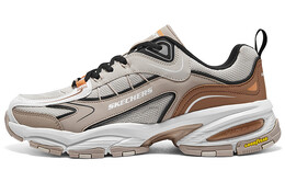 Кроссовки Skechers Lifestyle Shoes Men Low-top Brown, коричневый 894271-ntbk | brown/gray