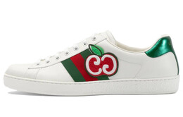 Кроссовки Gucci Ace Gg Apple 611376 dope0 9064
