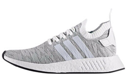 Кроссовки Adidas NMD_R2 Lifestyle Unisex by9410, серый/белый