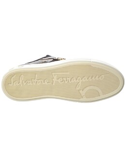 Кроссовки Ferragamo Beck из замши и кожи Salvatore Ferragamo, черный 7528197128252 | black