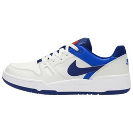Кроссовки Nike Full Force Skateboarding Shoes Men Low-top White/Blue, белый/синий fb1362-104 | white/blue