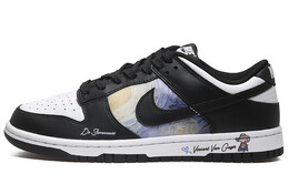 Кроссовки Nike Dunk Skateboard Shoes Men Low-Top Black White Blue, черный dd1391-100 | 黑色