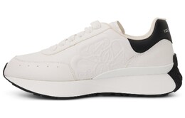 Кроссовки Alexander McQueen Sprint Runner, белый/черный 688548wic939061