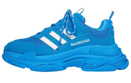 Кроссовки Balenciaga Triple S Adidas Blue White 712821w2zb24090