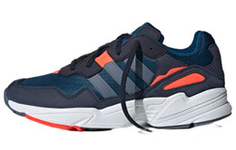 Кроссовки Adidas Yung-96 Chunky Unisex, темно-синий/оранжевый/белый db2596