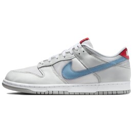 Кроссовки Nike Dunk Skateboarding Shoes Men Low-top Silver/Blue, синий hf0391-001 | silver/blue