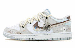 Мужские кроссовки для скейтбординга Nike Dunk Low, серо-коричневый dv0831-101 | 灰褐色
