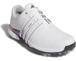 Кроссовки Adidas Tour360 24 Golf Shoes, цвет Footwear White/Shadow Fig/Auro Black 9924048 | footwear white/shadow fig/auro black