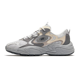 Кроссовки Anta Stars Lifestyle Shoes Men Low-top Sand Grey / Pigeon Grey / Sandstorm Grey, серый 912428838-5 | sand grey / pigeon grey / sandstorm grey