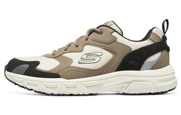 Кроссовки Skechers Go Walk Flex Lifestyle Shoes Men Low-top Black/Brown/Beige/White/Grey, черный/коричневый/бежевый 894272-brw | black/brown/beige
