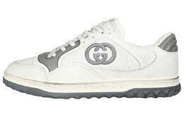 Кроссовки Gucci Skateboarding Male, белый/серый 757604 aab79 9154
