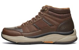 Кроссовки Skechers Benago Lifestyle Shoes Men Mid-top Brown, коричневый 66199-brn | brown