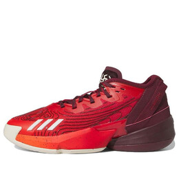 Кроссовки дон выдают 4 туфли Adidas, алый hr0725 | better scarlet / cream white / shadow red