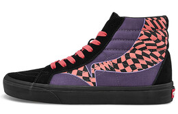 Кроссовки Sk8 Vans-Hi Reissue 'Warp - Black Paprika' vn0a4u3d23z