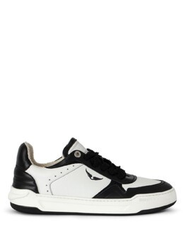 Zadig & Voltaire кожаные кроссовки, черный smsn00093 | черный