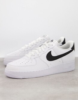 Бело-черные кроссовки Nike Air Force 1 '07 116894285 | white/black